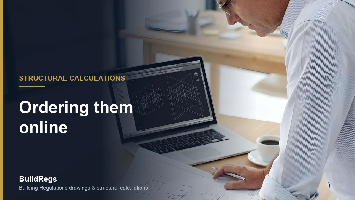 Structural engineer reviewing drawings on screen